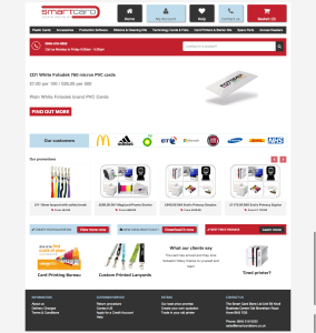 Smart Card Store online shop - homepage