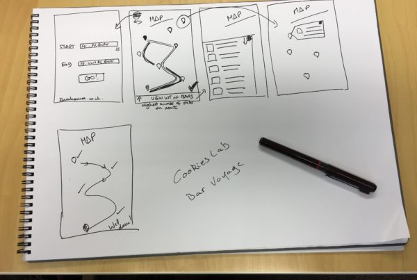 Bar Voyage plan for Cookies Lab