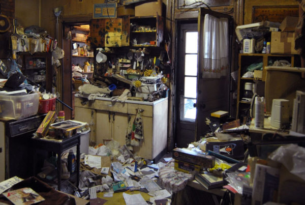 Incredibly messy house