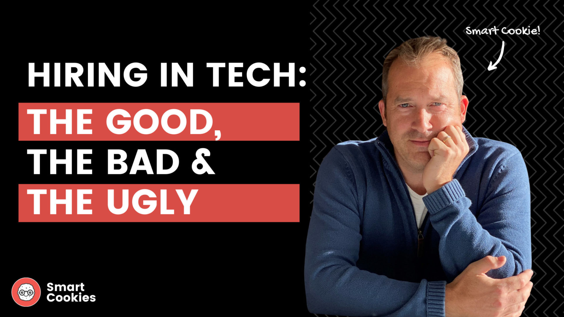 Tech recruitment: The good the bad and the ugly next to a picture of Iain Blair